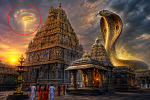అద్బుతమైన దేవాలయం.. సర్పదేవుడు వచ్చేముందు సంకేతం కనిపిస్తుందట!